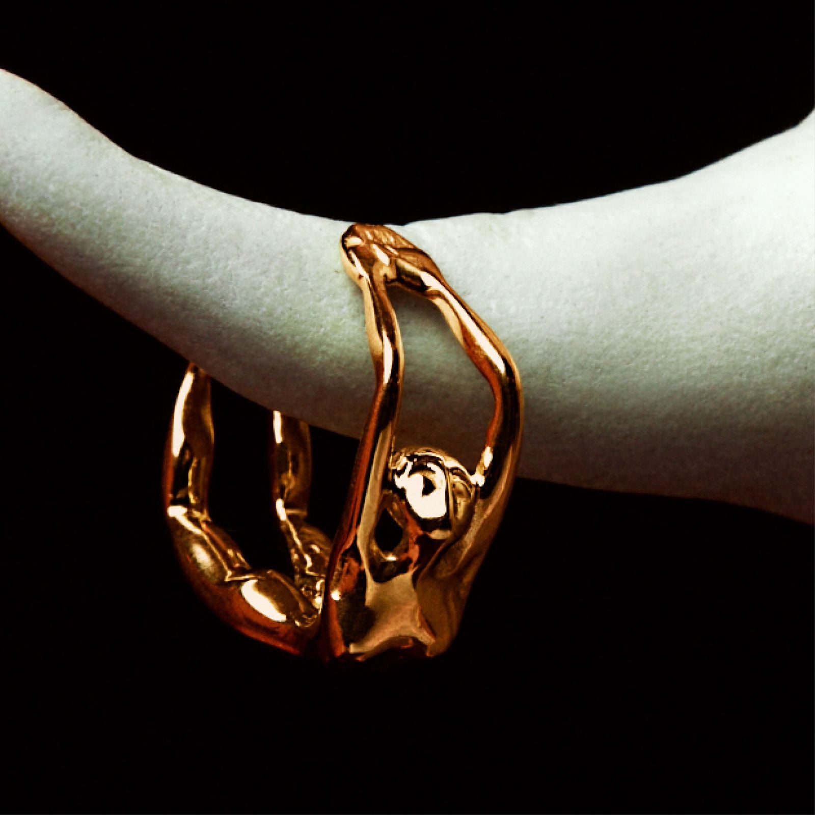 Louise Scarf Ring S00 - Fashion Jewelry