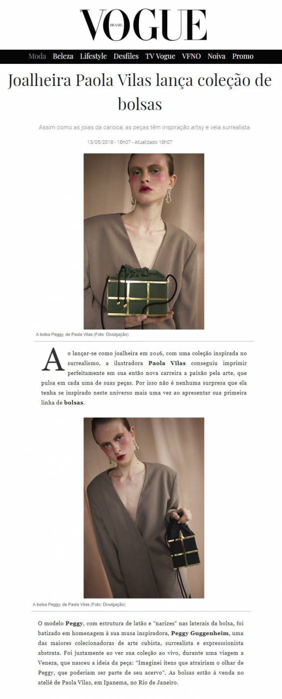 Vogue Online, Brasil
