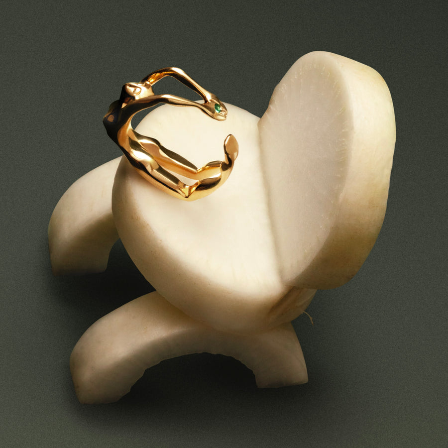 Louise Emerald Ring
