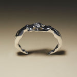 Sterling silver bracelet with fused female bodies
