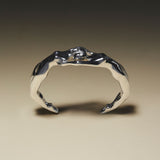 Sterling silver bracelet with fused female bodies