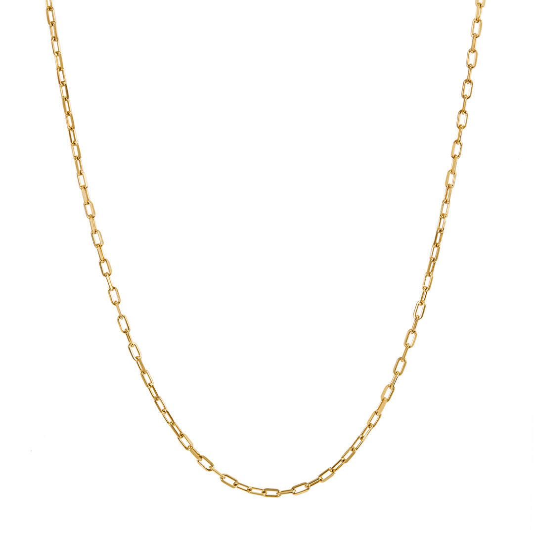 Paola Vilas small link chain in sterling silver with 18k gold plating