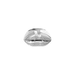 Paola Vilas chevalier ring of a mouth in sterling silver