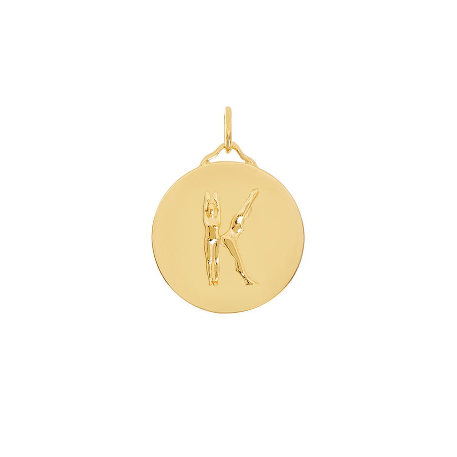 Eugênia Alphabet Medal Gold