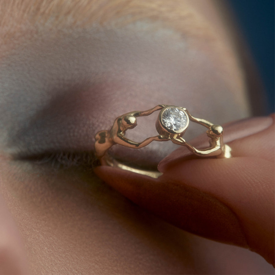 Sonho Diamond 18k Gold Ring