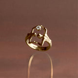 Sol Diamond 18k Gold Ring