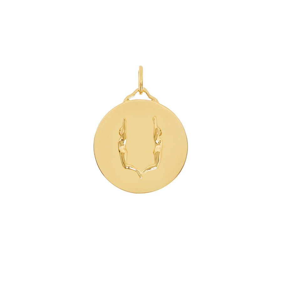 Eugênia Alphabet Medal Gold – Paola Vilas