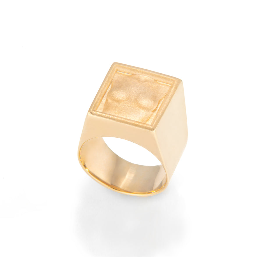Leonora Ring Gold Plated