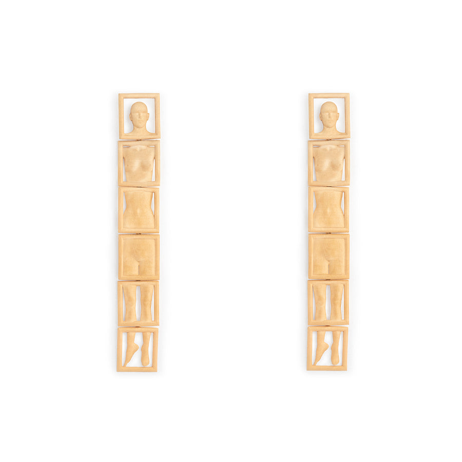 Leonora Earrings Gold Plated