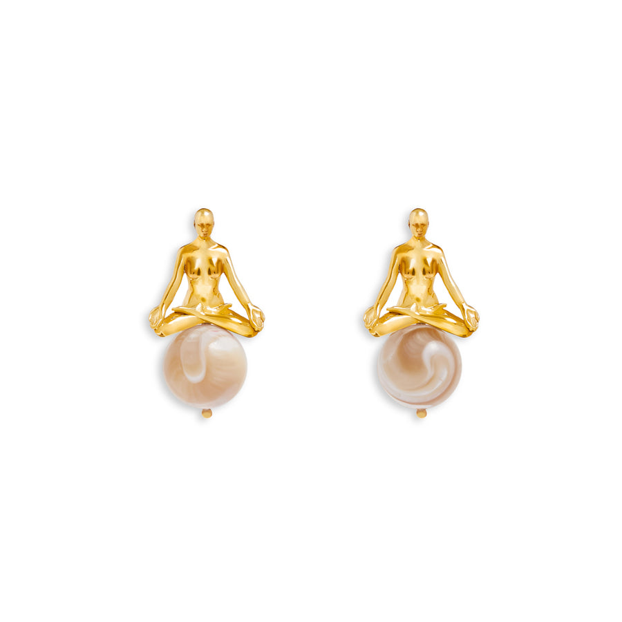 Transe Madre Earrings Gold